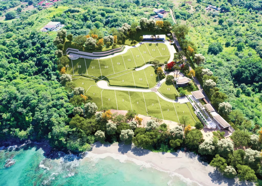 Cantomar Lot 5 | Elevated Beachfront Homesite in Playa Flamingo