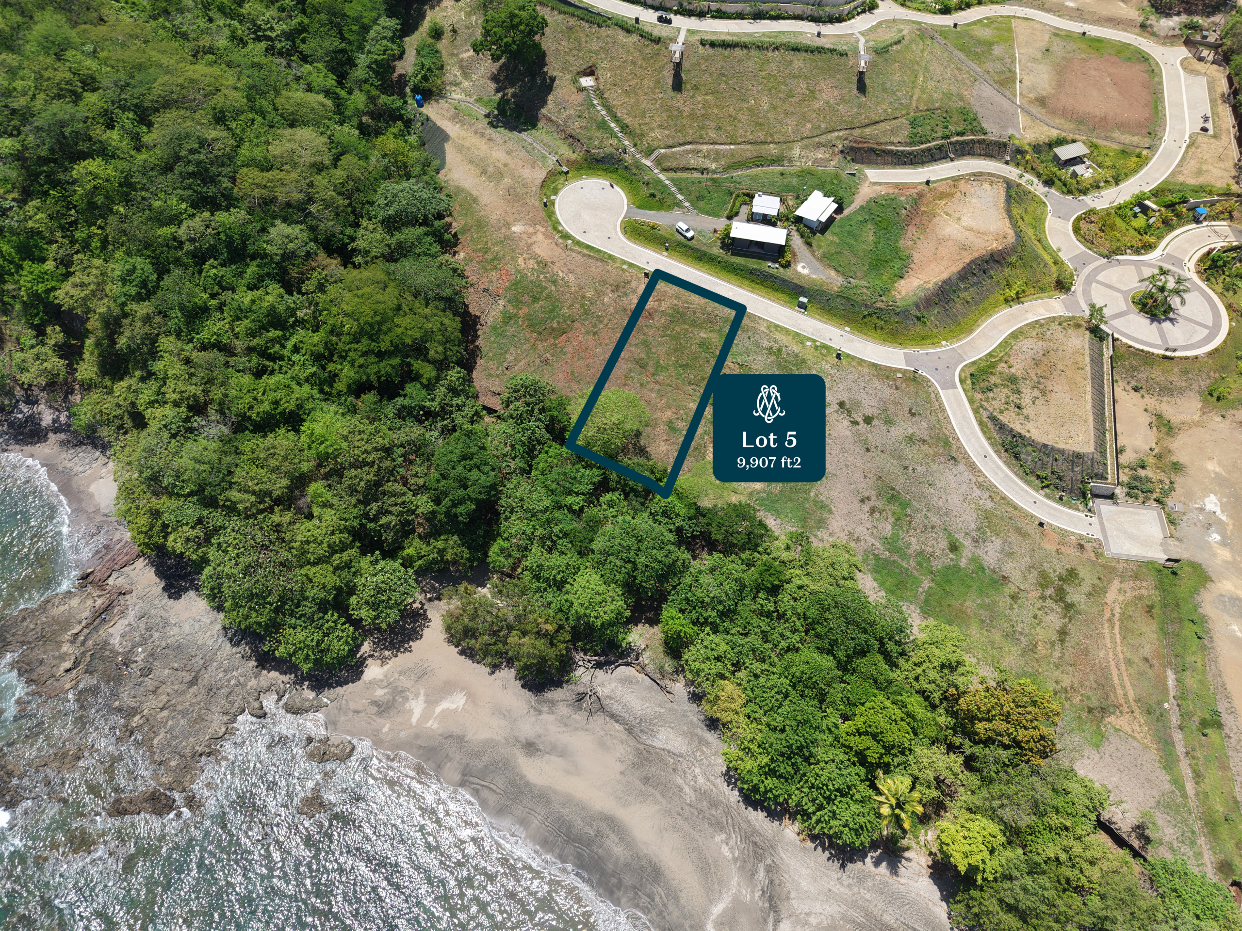 Cantomar Lot 5 | Elevated Beachfront Homesite in Playa Flamingo
