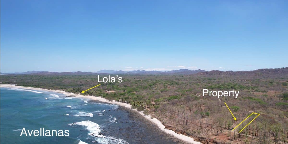 Majestic Oceanfront Lot in Avellanas – AAA Location !!!