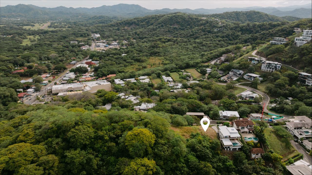 One of the Best Ocean View Homesites in Senderos Gated Community – Tamarindo Beach